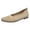 03#Beige, variant on Women's Hollow Breathable Fly Knit Round Toe Flats Elastic Mesh Upper Wear Resistant Relax Fit Commute Shopping All Season Slip On Casual Loafers