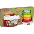 thumbnail image 6 of Fisher-Price Baby’s First Blocks & Rock-a-Stack Infant Toy Gift Set Made From Plant-Based Materials, 6 of 6