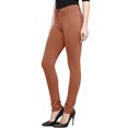 thumbnail image 6 of A2Y Women's Comfort Mordern Stretch Skinny Ponte Pants Light Rust S, 6 of 7