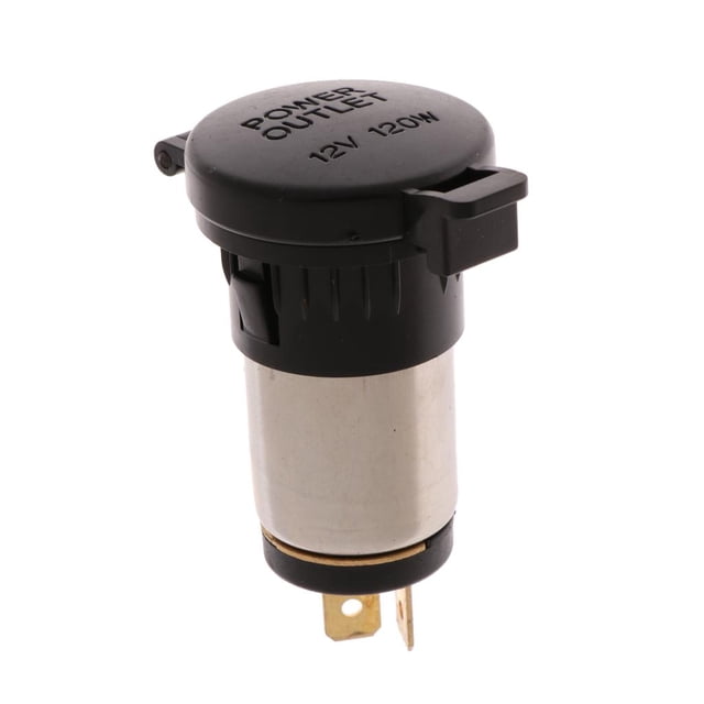 Instalación Fácil De Seguridad 12V 120W Enchufe Del Zócalo Del Encendedor De De La Motocicleta