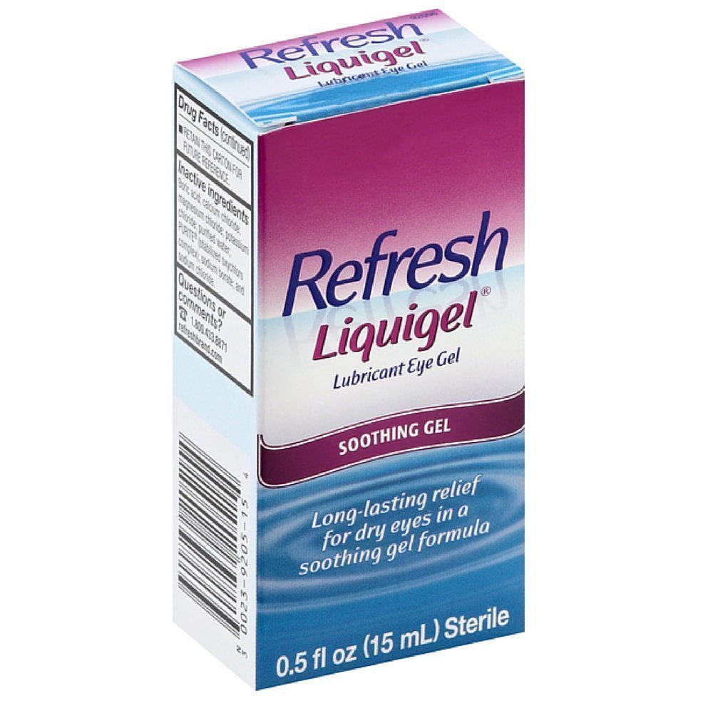 Refresh Liquigel Lubricant Eye Gel, 0.5 Oz. (Pack of 2)