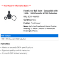 thumbnail image 2 of Front Lower Ball Joint - Compatible with 1989 - 1991 Chevy V1500 Suburban 1990, 2 of 2