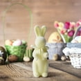 thumbnail image 4 of Easter Decoration Flocked Bunny Ornaments Spring Table Centerpieces Indoor Suitable For Home And Party, 4 of 5