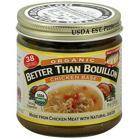 6 Bouillon - Superior Touch Better Than Bouillon Organic Chicken Base Broth, 8 oz (Pack of 6)
