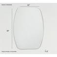thumbnail image 5 of Sydney Mini 22 in. W x 28 in. H Oval Polished Frameless Bathroom Vanity Mirror, 5 of 6