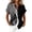 38#Gray, variant on Button Down Shirts for Womens Short Sleeve Blouses V Neck Collared Casual Summer Tops with Pockets