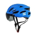 thumbnail image 2 of Casco de bicicleta para adultos, portátil, para deportes al aire libre, equipo de ciclismo para hombres y mujeres. Azul, 2 of 8