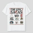 thumbnail image 2 of The Epic Sagas Ithaca Saga Musical Thunder Wisdom Odysseus T-Shirt, 2 of 5