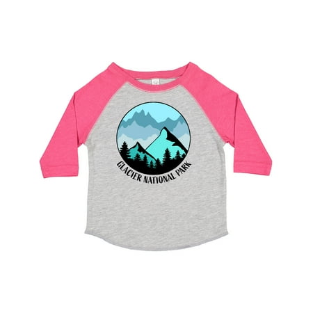 

Inktastic Glacier National Park Montana Mountains Gift Toddler Boy or Toddler Girl T-Shirt