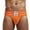 Orange, variant on Mens Underwear Patchwork Underwear Men's Underwear Shorts Bulging Bag Soft Underwear