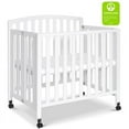 thumbnail image 3 of DaVinci Dylan Folding Portable 3-in-1 Mini Crib and Twin Bed in White, 3 of 11