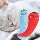 thumbnail image 4 of Juguete para gatos Xeyise con forma de verdura y dientes molares de peluche que chirría para gatos, 4 of 8