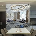 thumbnail image 2 of 3D Mirror Acrylic Wall Sticker Diamond Art Mural Decal Home Room Decor Removable, 2 of 12