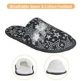 thumbnail image 3 of Slippers for Women, White Star Womens Slippers Fuzzy Winter House Shoes, Soft Anti-Skid Slippers Indoor and Outdoor, 3 of 5