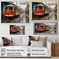 thumbnail image 4 of Designart "South American Nostalgia Vintage Train II" Vintage Floater Framed Canvas Wall Art, 4 of 7