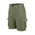 thumbnail image 4 of Women's Cargo Shorts Casual Summer High Waisted Casual Shorts for Women Trendy Summer Hiking Shorts Outdoor Outfits, Limited Time, 4 of 5