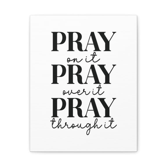 Scripture Walls Pray On It James 5:13 Christian Wall Art Bible Verse Print Ready to Hang Unframed