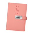 thumbnail image 2 of Abbracc Diary with Lock Lockable Sturdy Password Lock Diary for Business Office Kids Pink, 2 of 9