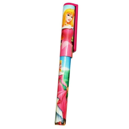 Disney Princess Hot Pink Cap Clip Ballpoint Pen