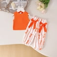 thumbnail image 2 of GXWEA Infant Clothes Girl 2T Girl Clothes Baby Girls And Toddler Sleeveless Tank Top And Shorts 2-Piece Set, 2 of 8