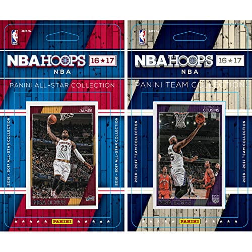 C&I Collectables 2016SACKINGTS NBA Sacramento Kings Licensed 2016-17 Hoops Team Set Plus 2016-17 Hoops All-Star Set