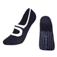 thumbnail image 3 of Zapatos con Puños Antideslizantes Lady Socks - Negro, tamaño SM SunniMix Calcetines antideslizantes de yoga, 3 of 5