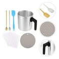 thumbnail image 2 of Shisuyan 1 Set Stainless Steel Candle Making Pouring Pot Scented Candle Candle Making Kit, 2 of 8