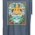 thumbnail image 3 of Pokémon - Dragonite Stained Glass  - Women's Short Sleeve Graphic T-Shirt, 3 of 5