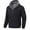 Black, variant on Men's Fleece Winter Coat Warm Sweatshirts Zip Up Hoodie Heavyweight Sherpa Lined Fall Winter Jacket Deep Gray XL