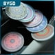 thumbnail image 1 of Universal Car Diamond Coaster Easy To Clean Moisture-proof Auto Cup Holder Insert Coaster Stable Car Interior Accessories06United States He Qiyong unisex, 1 of 1