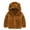 Coffee, variant on Coat Warm Ear Cute Boy Hooded Baby Kids Outwear Toddler Thick Zipper Fleece Girls Coat&Jacket Blue 110/3 Y—4 Y