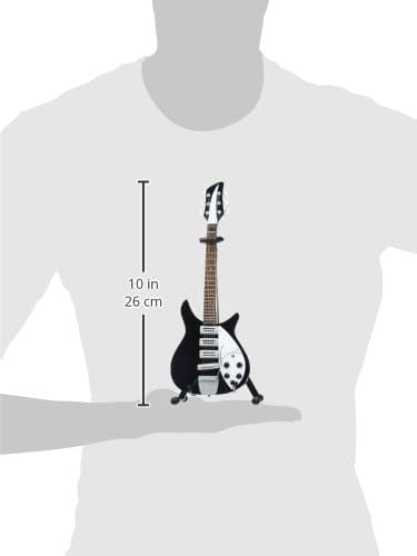 AXE HEAVEN Miniature Electric Guitar with Stand, 10 Inch