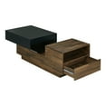 thumbnail image 4 of Furniture of America Thrall Hidden Storage Wood Indoor Coffee Table, Light Hickory, 4 of 9