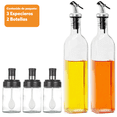 thumbnail image 4 of Set de 5 en 1 Archy Aceiteras de Cocina 2 Botellas de Aceite 500 ml 3 Especieros, 4 of 5