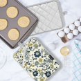thumbnail image 5 of Yayeee Pot Holders Kitchen Heat Resistant with Pocket 7"x9.8" Cotton Oven Cooking Hot Pads, Light Floral, 5 of 7