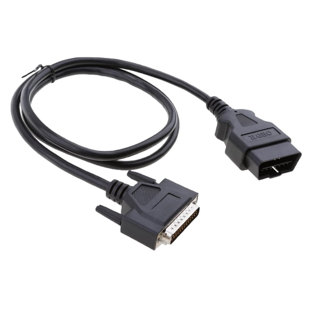 Kenally Auto Car OBD II 2 16Pin DB25 Diagnostic Convertor 25Pin Extension to Cable Vehículos, repuestos y accesorios Mis