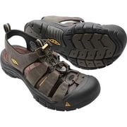 KEEN Men's Newport Leather Water Sandals with Toe Protection