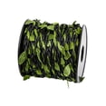 thumbnail image 2 of Cinta de hojas, cordel de vid de decoración trenzada con hojas verdes artificiales para fiesta temática de Safari en la , cumpleaños, boda, Cera Negra 10m Sunnimix Hilo de hoja verde trenzado, 2 of 8