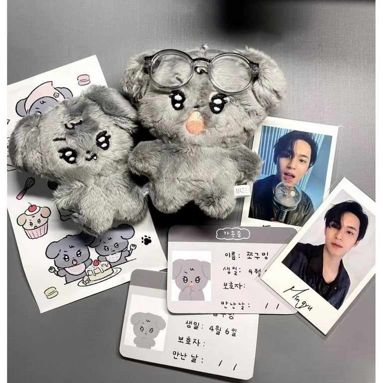 Kpop Idol Seventeen MINGYU Animal Doll Plush Dolls Stuffed