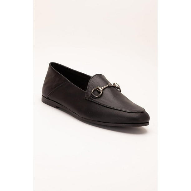 Penny - Mocasines Horsebit De Cuero Negro negro 24.5 CM
