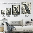 thumbnail image 3 of Black Raven Bird Painting Magic Gothic Symbolic Living Room Extra Large XL Wall Art Poster Print, 3 of 5