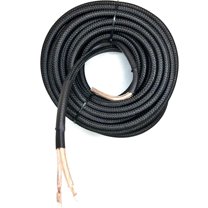 Black Snakeskin Braided Sleeving 12 AWG 50ft Copper Marine Car Audio Speaker Wire