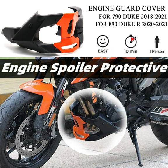 790 890 DUKE NEW Motorcycle Front Belly Spoiler Lower Fairing Protective Cover For 790 DUKE 2018-2021 890 DUKE R 2020-2021