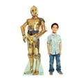 thumbnail image 3 of Personas de cartón recortadas de cartón vertical C-3PO Star Wars, 3 of 5