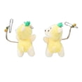 thumbnail image 2 of 2pcs Cute Plush Animal Keychains, Soft Stuffed Bag Pendant, Lightweight And Portable, 2 of 8