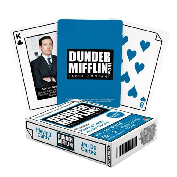 Baraja con temática de Playing Cards AQUARIUS The Office Salesmen