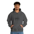 thumbnail image 6 of Black Heavy Blend Hooded Sweatshirt Hoodie Unisex Sweater, 6 of 9