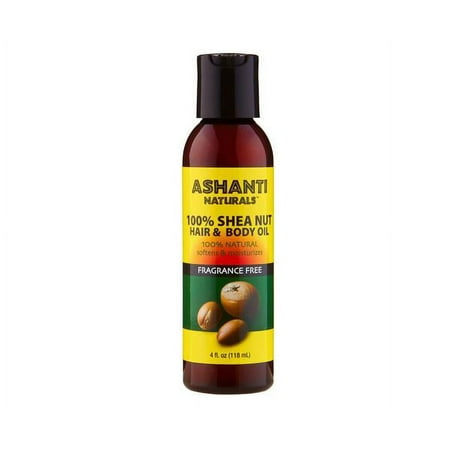 100% Shea Butter Natural Hair & Body Oil - 4oz., Plastic Bottle