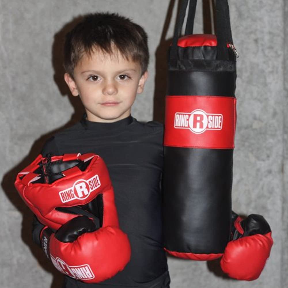 Boxing Punch Bag Children Punching Bag Set Kids Fitness Gift Pack Boys Training 