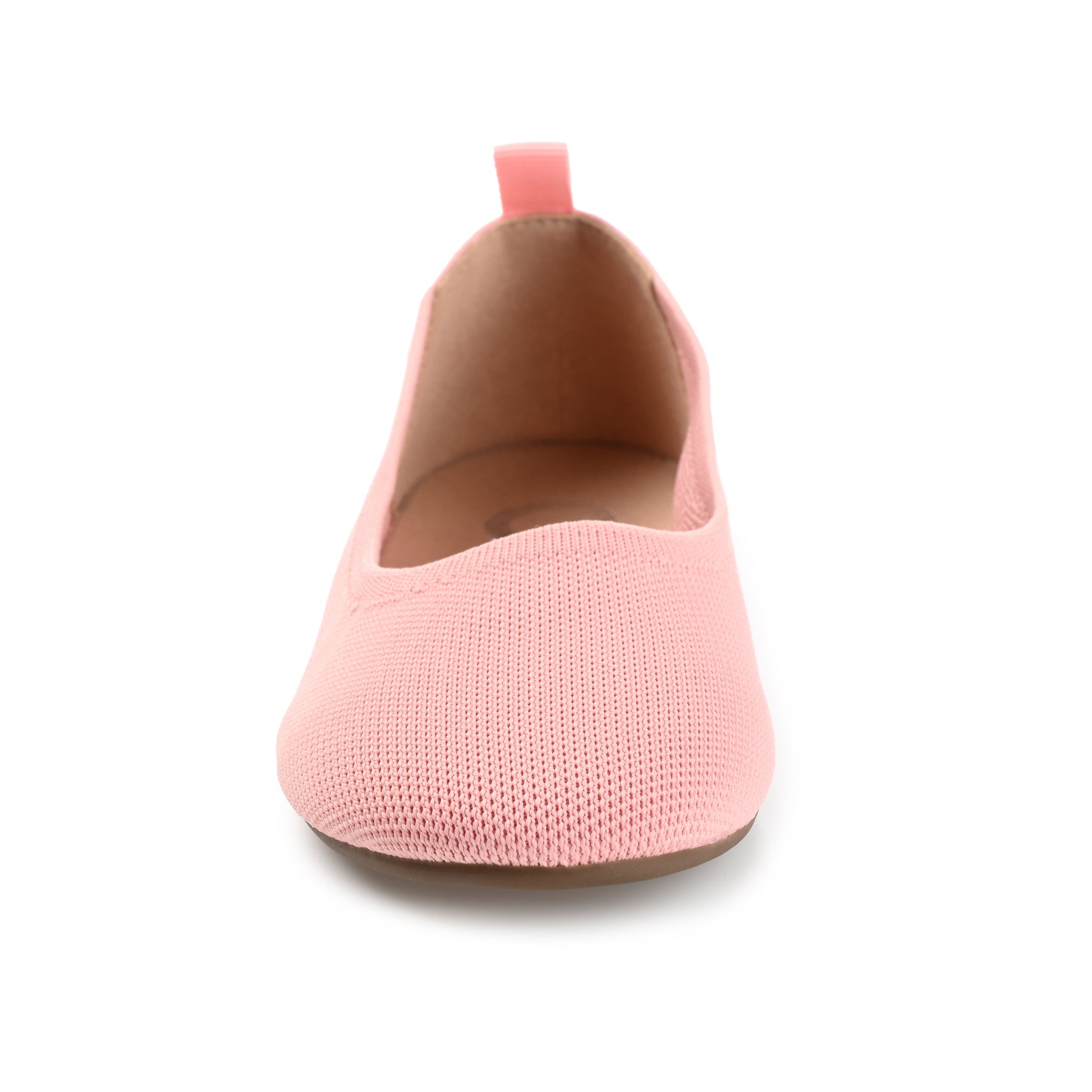 Journee Women's Jersie Knit Foldable Ballet Flats, Widths Available
